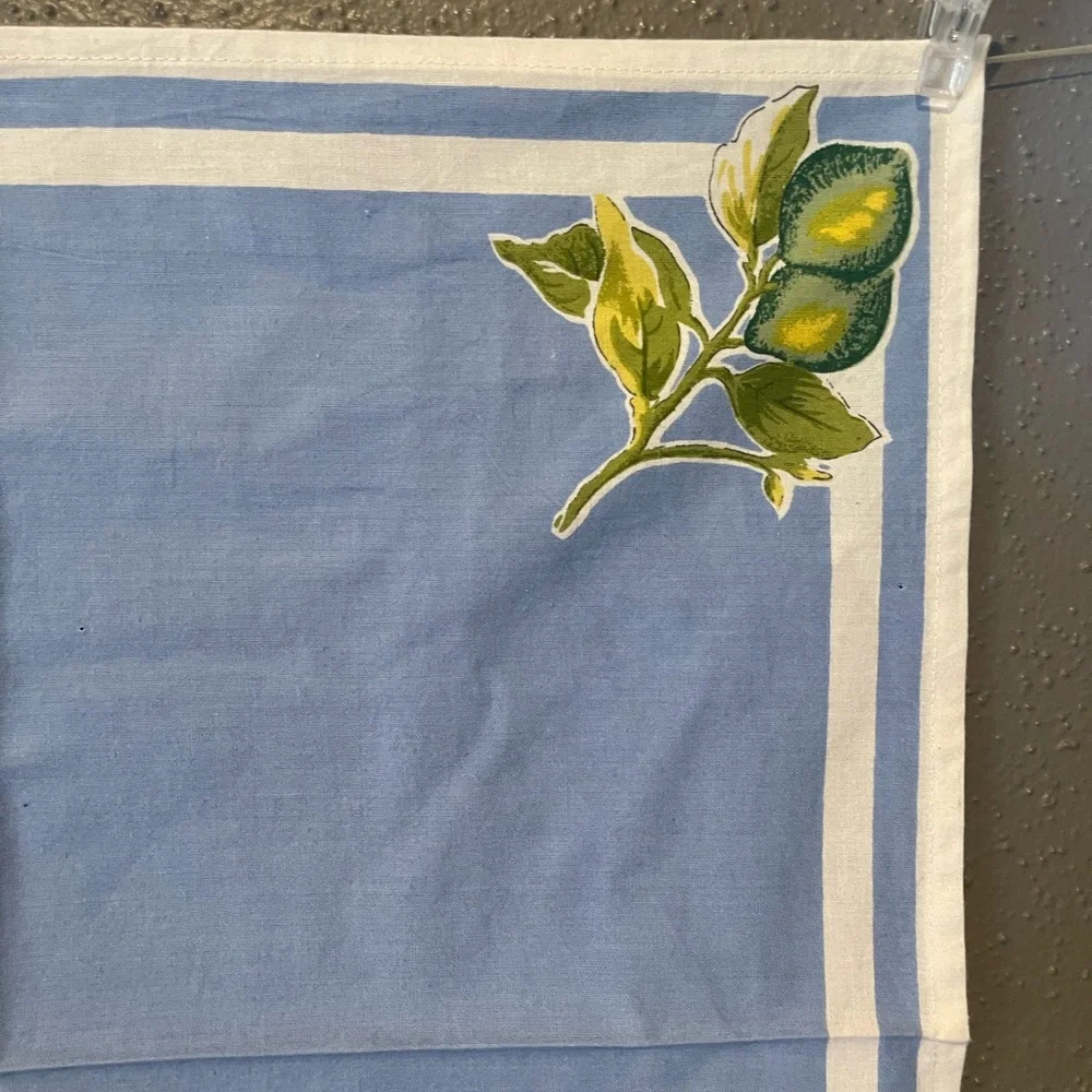 Williams Sonoma Lemon Lime Dinner Napkins